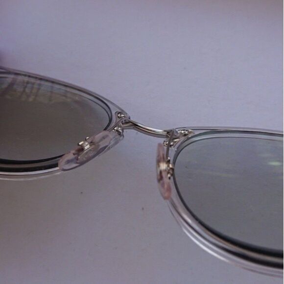 Ray-Ban Polished Transparent eyeglasses MODEL RB7140 - Frame only - Picture 6 of 10